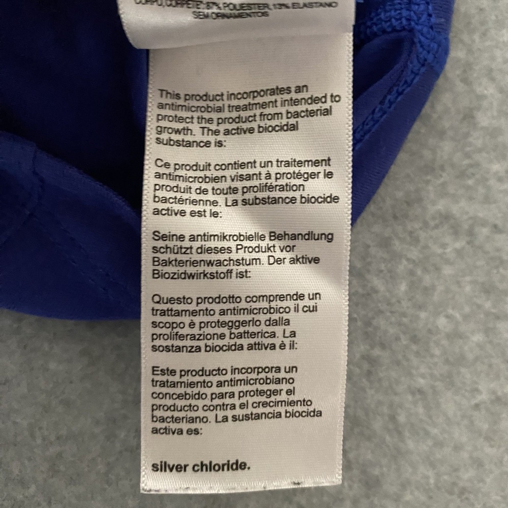 Mountain Hardwear Butter Jacket Womens XS Cobalt Discontinued Athletic Silver - Picture 11 of 13